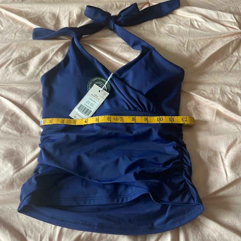 Boden “Levanzo” Ruched Tankini size 4 French Navy